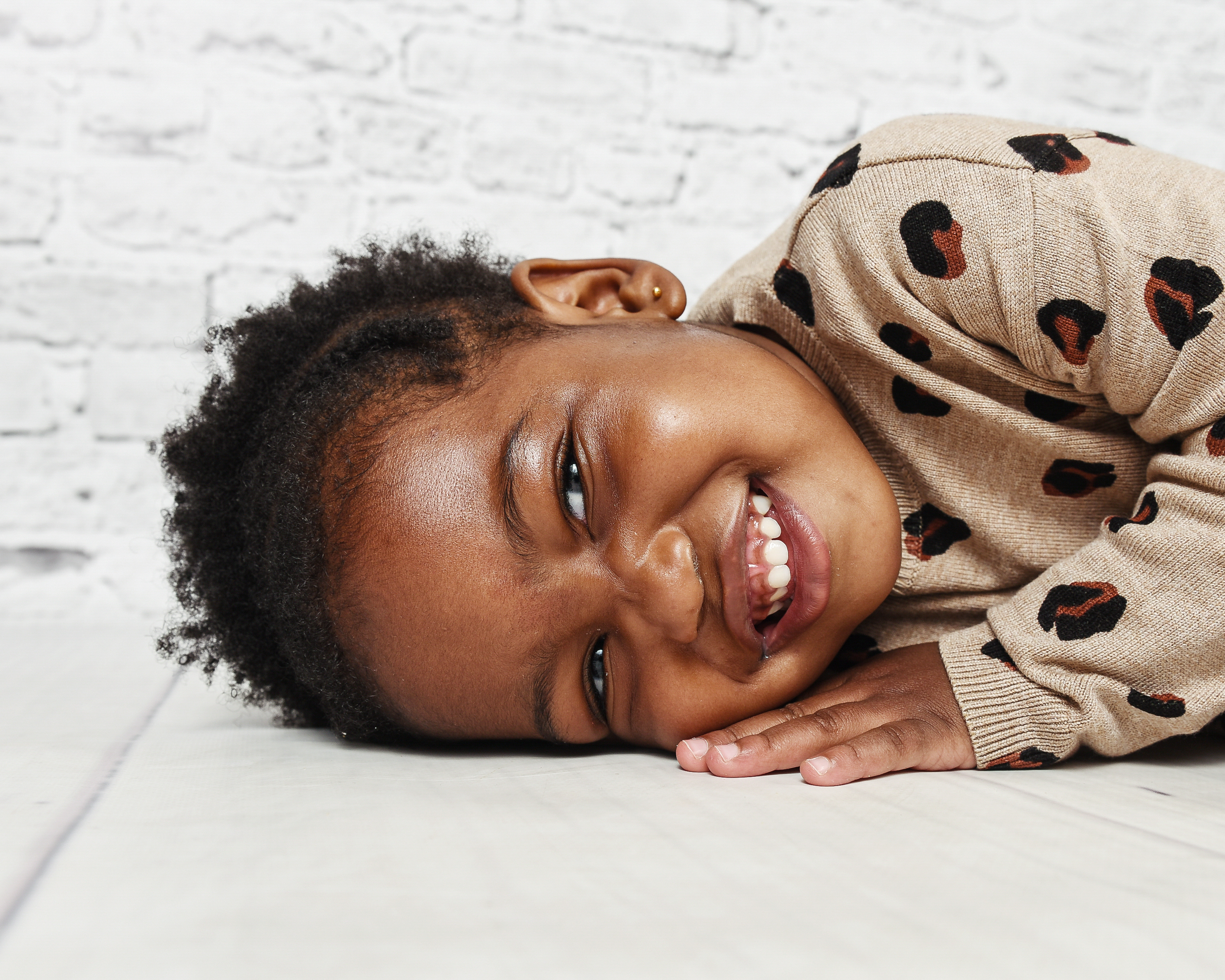 Natural nursery portrait