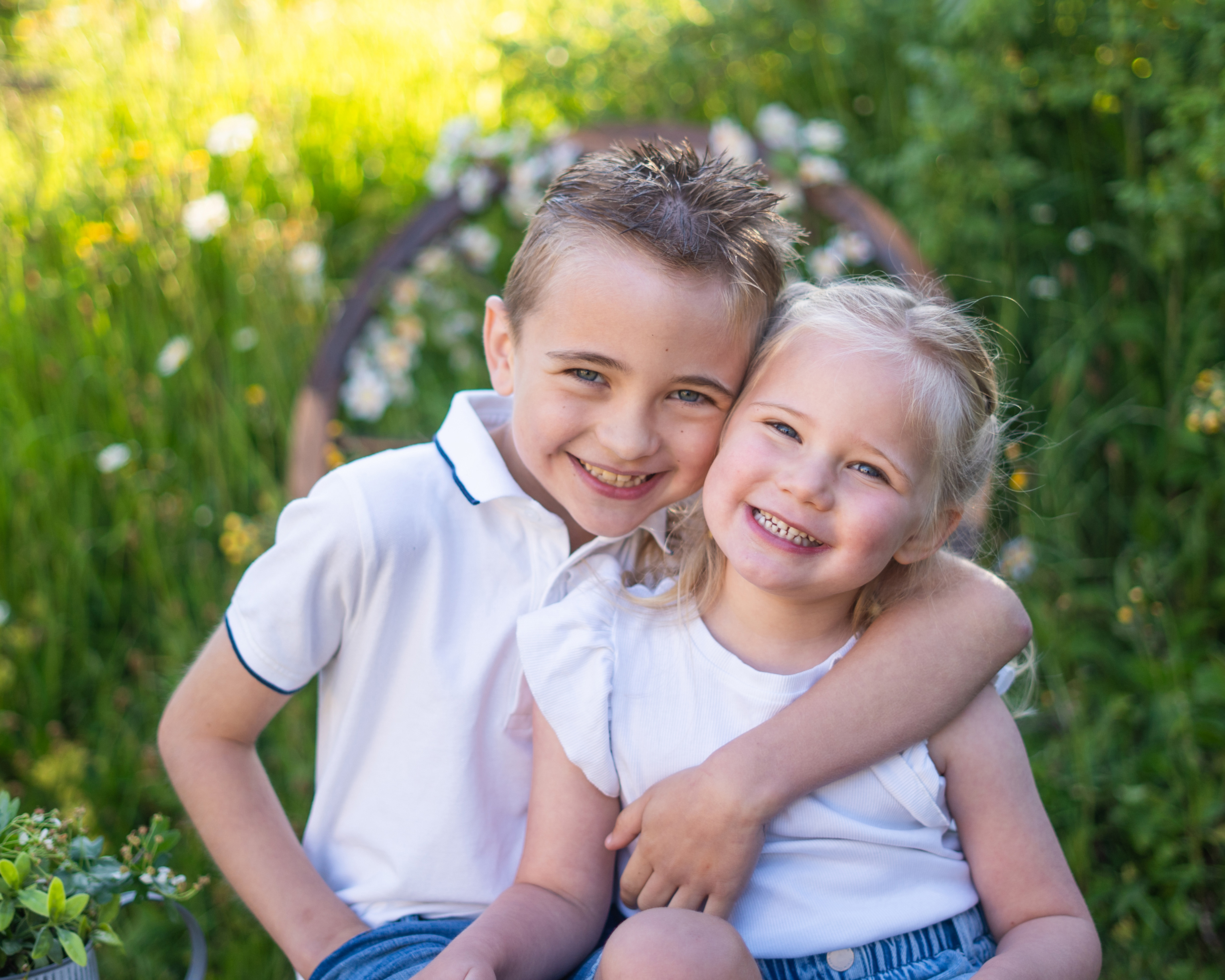 Sibling portrait